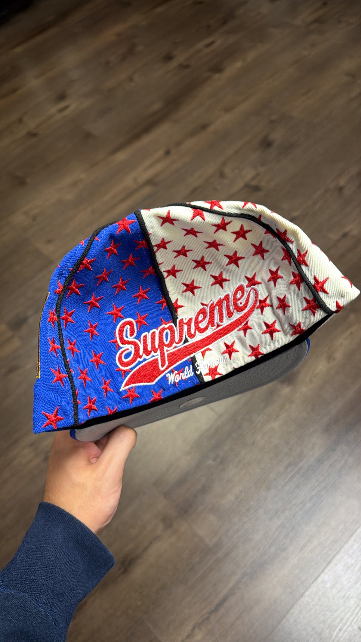 Supreme x Mitchell & Ness Braves Fitted Cap