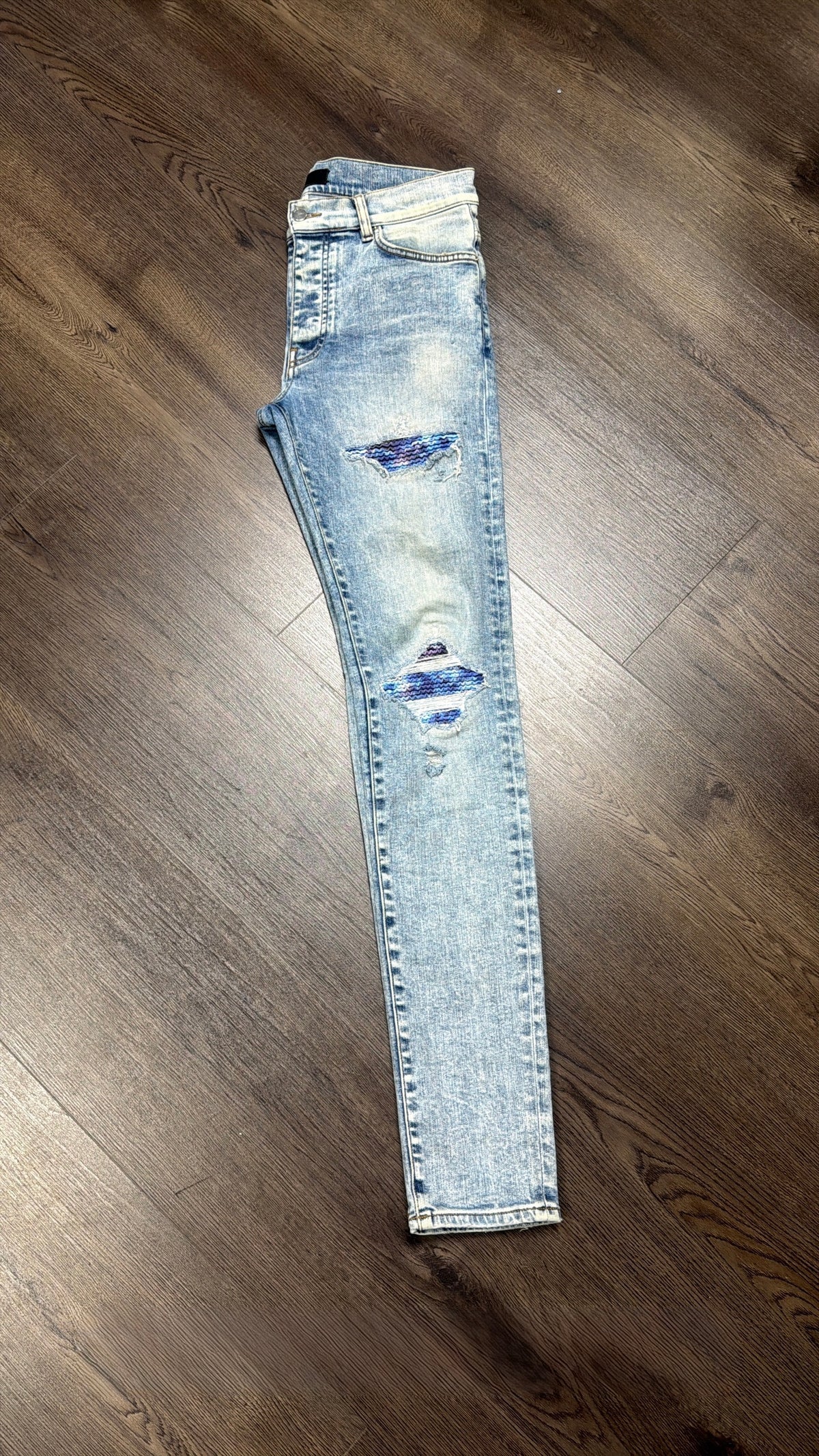 Amiri MX 1 Purple Blue Patch