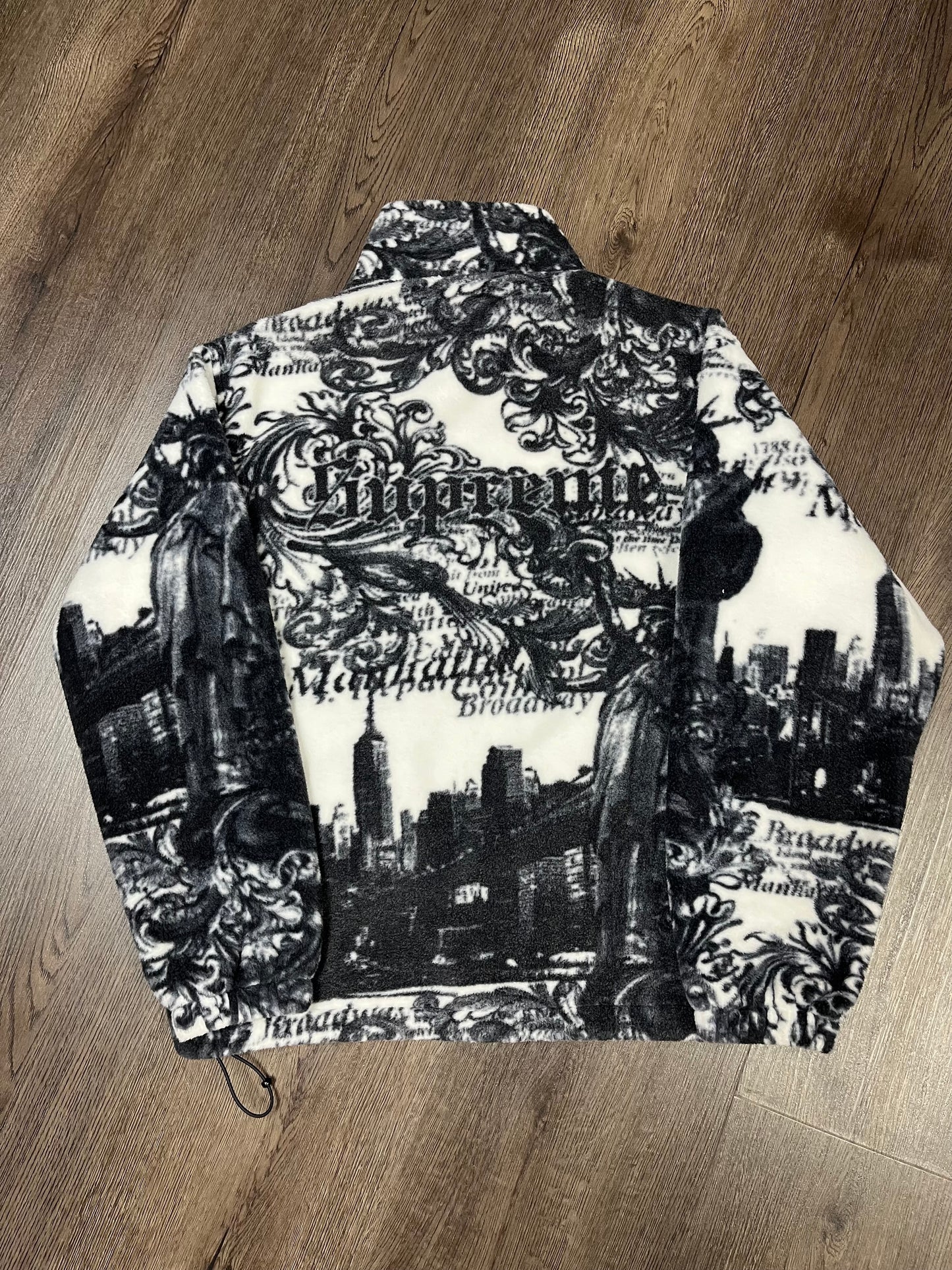 Supreme New York Fleece Fur Zip Up
