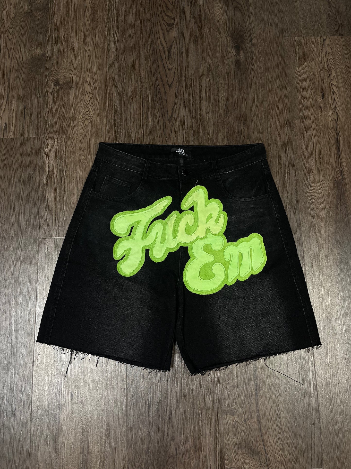 Fuck Em Jorts Neon Patch
