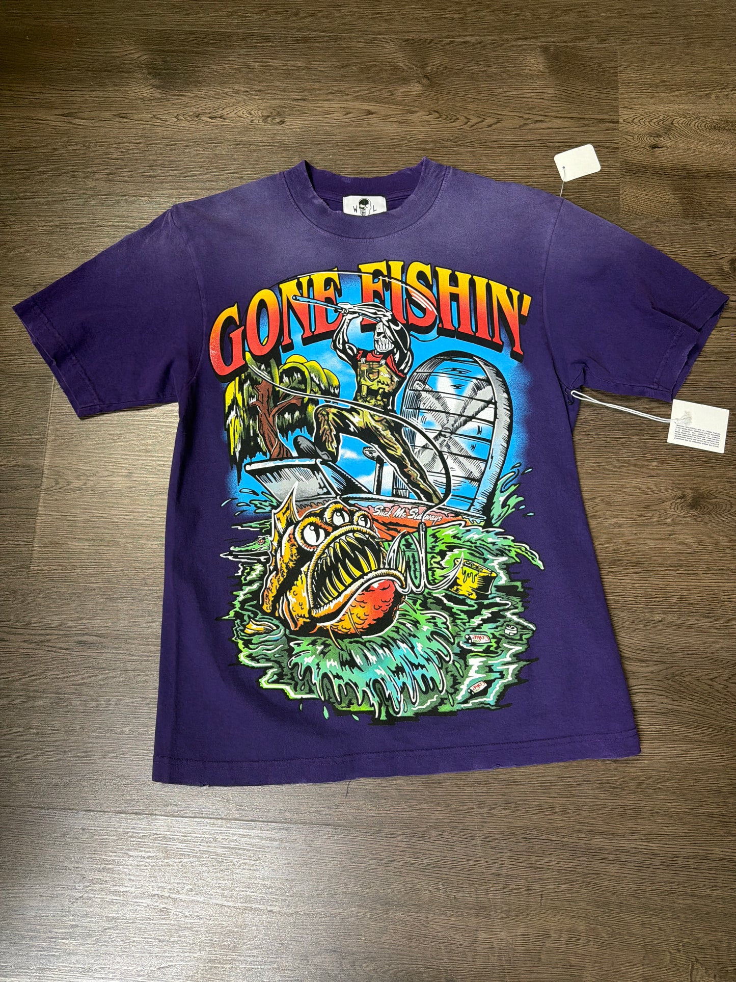 Warren Lotas Gone Fishin Tee