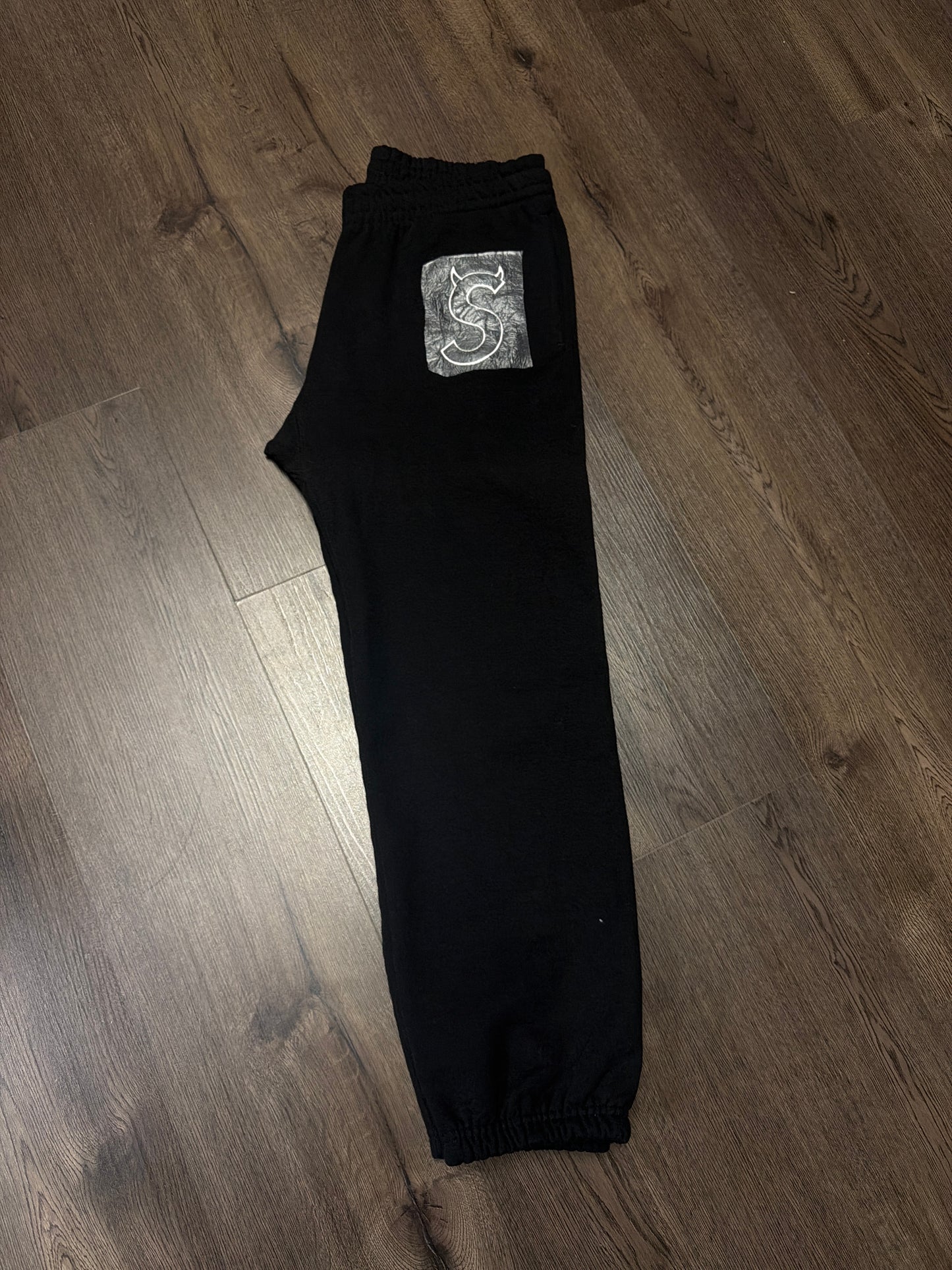 Supreme Black S Devil Logo Pants