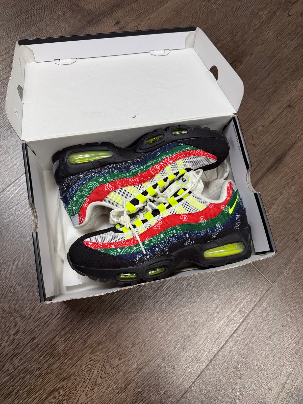 Air Max 95 “Neon Paisley Bandana”