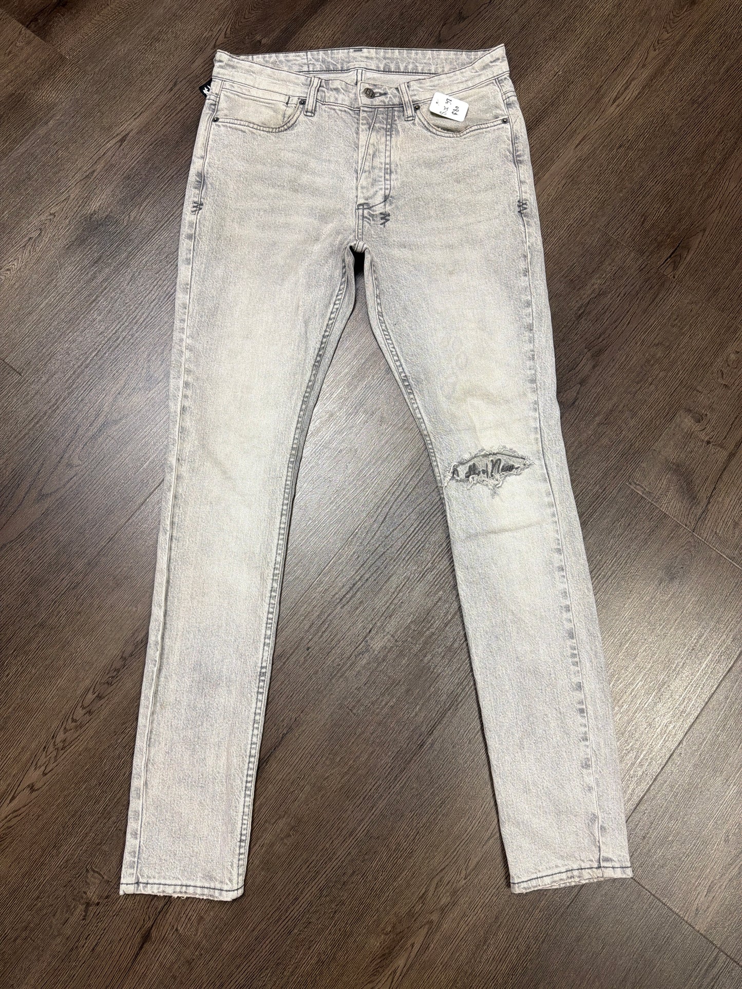 Ksubi Grey Plain Jeans