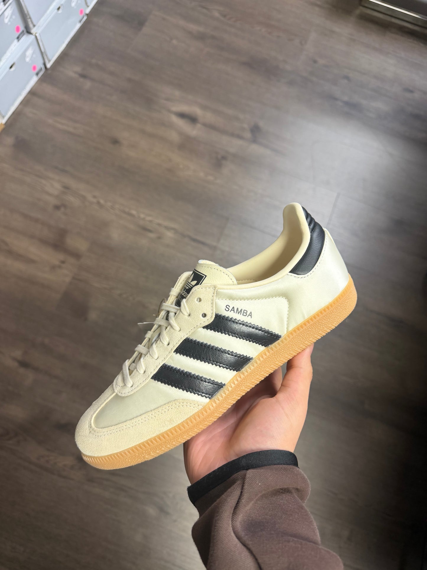 Adidas Samba “Cream White Black”