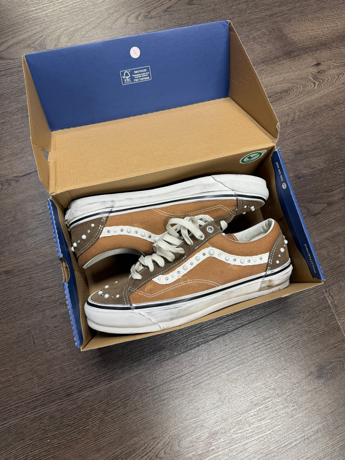 Vans Pearlized “Brown Vintage Cocoa”