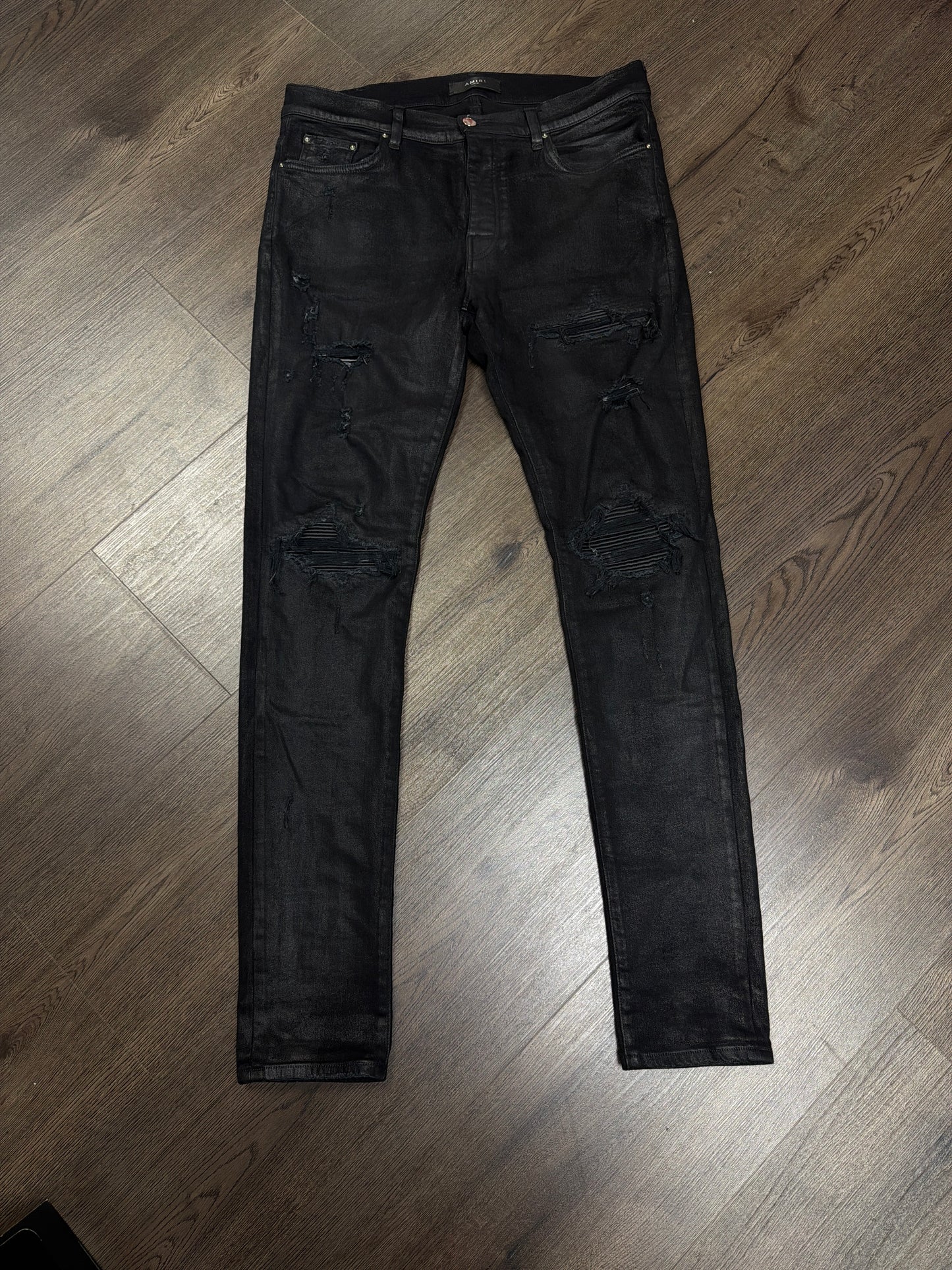Amiri MX 1 Black Wax