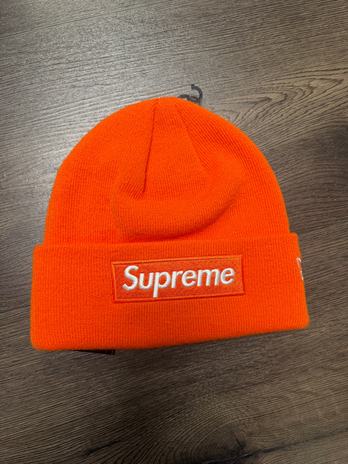 Supreme Orange Box Logo Beanie