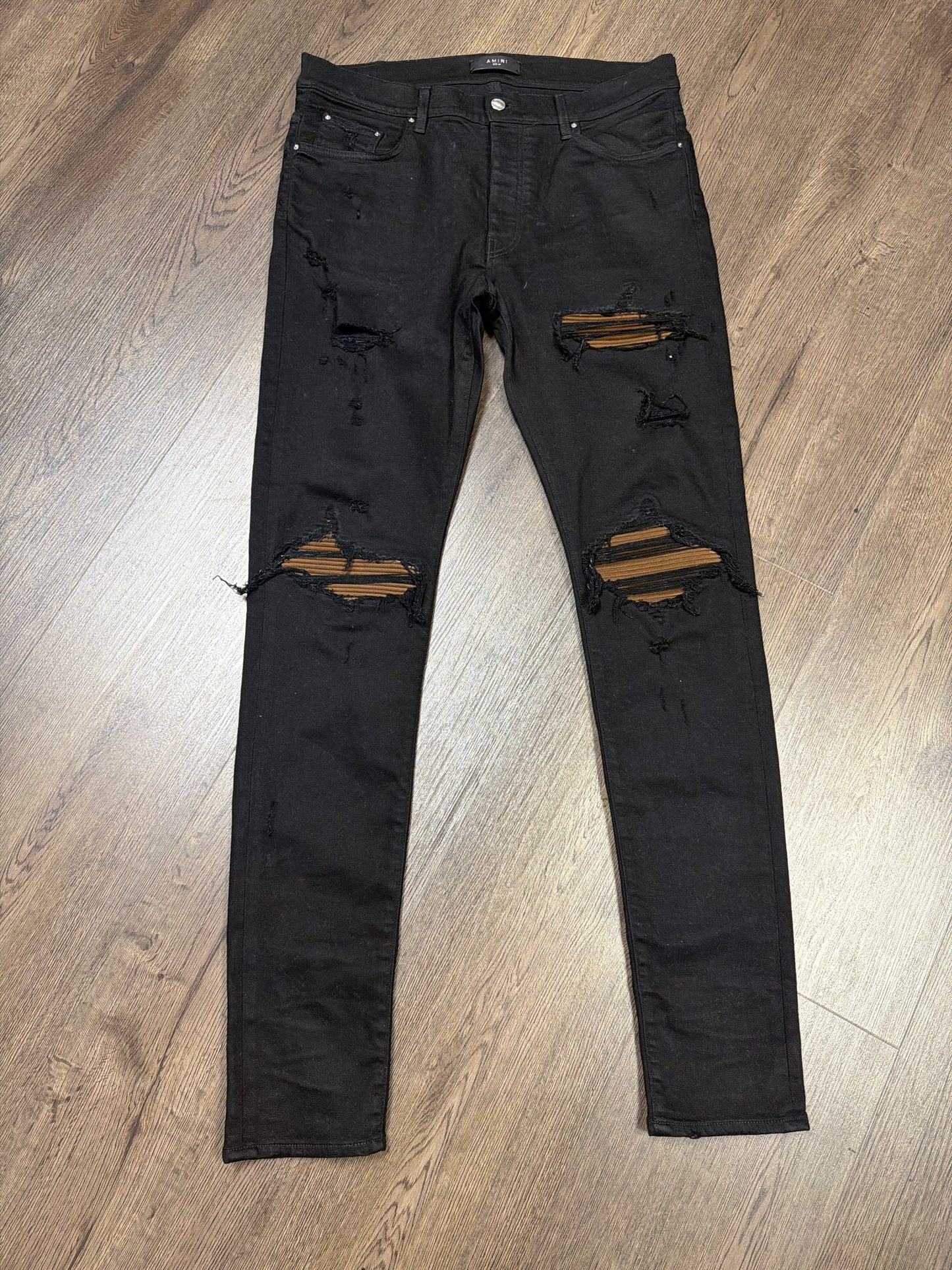 Amiri MX 1 Brown Patch