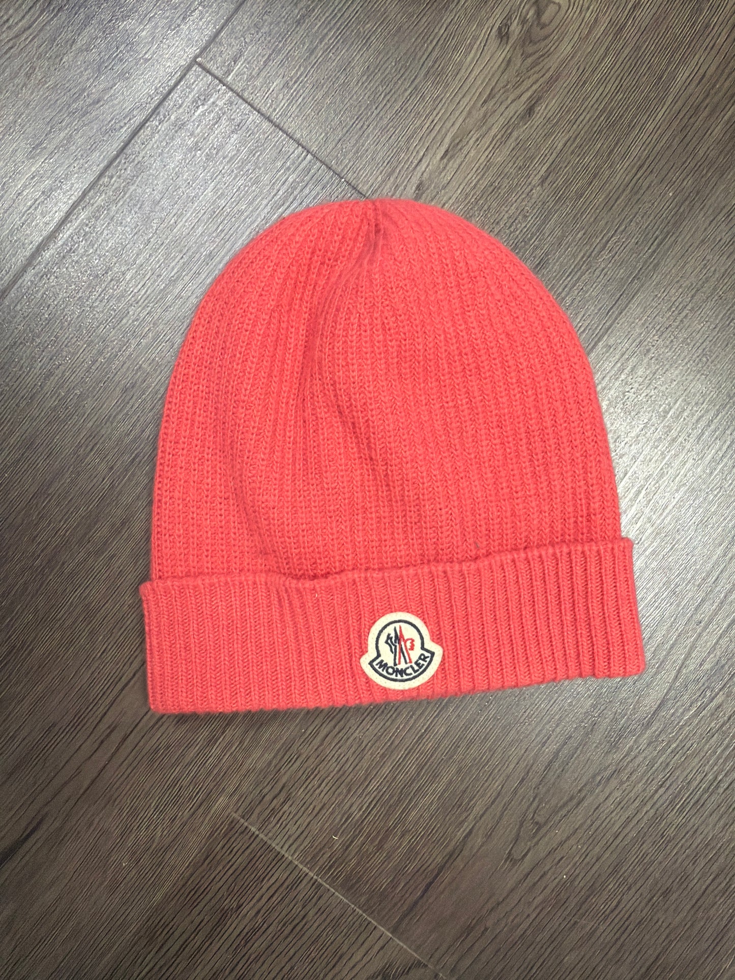 Moncler Light Red Beanie