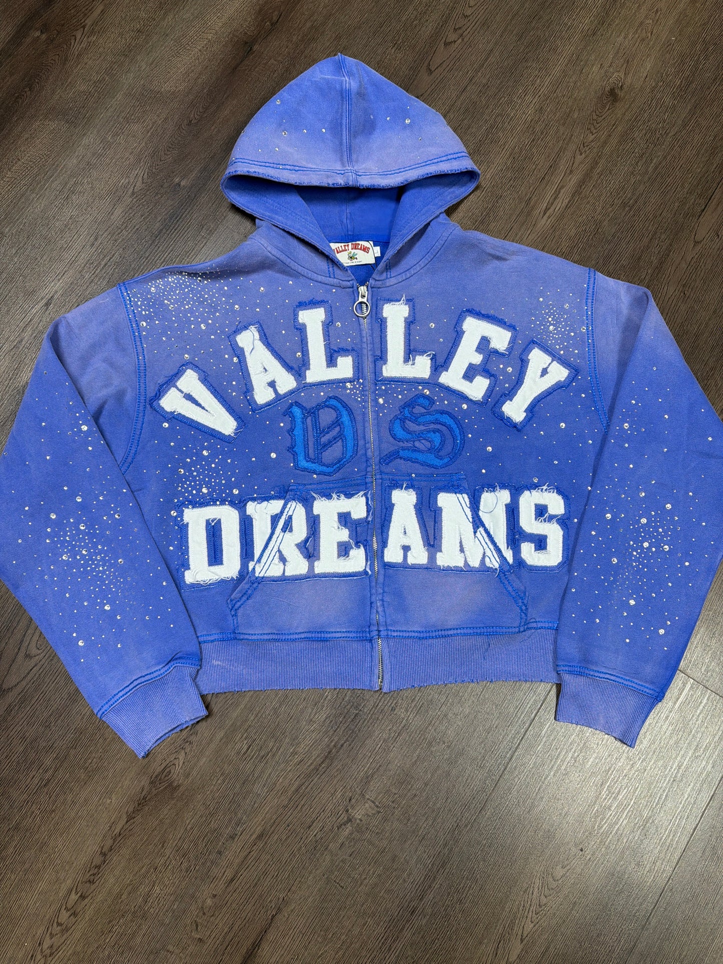 Valley Dreams Sapphire Blue Classico Zip Up