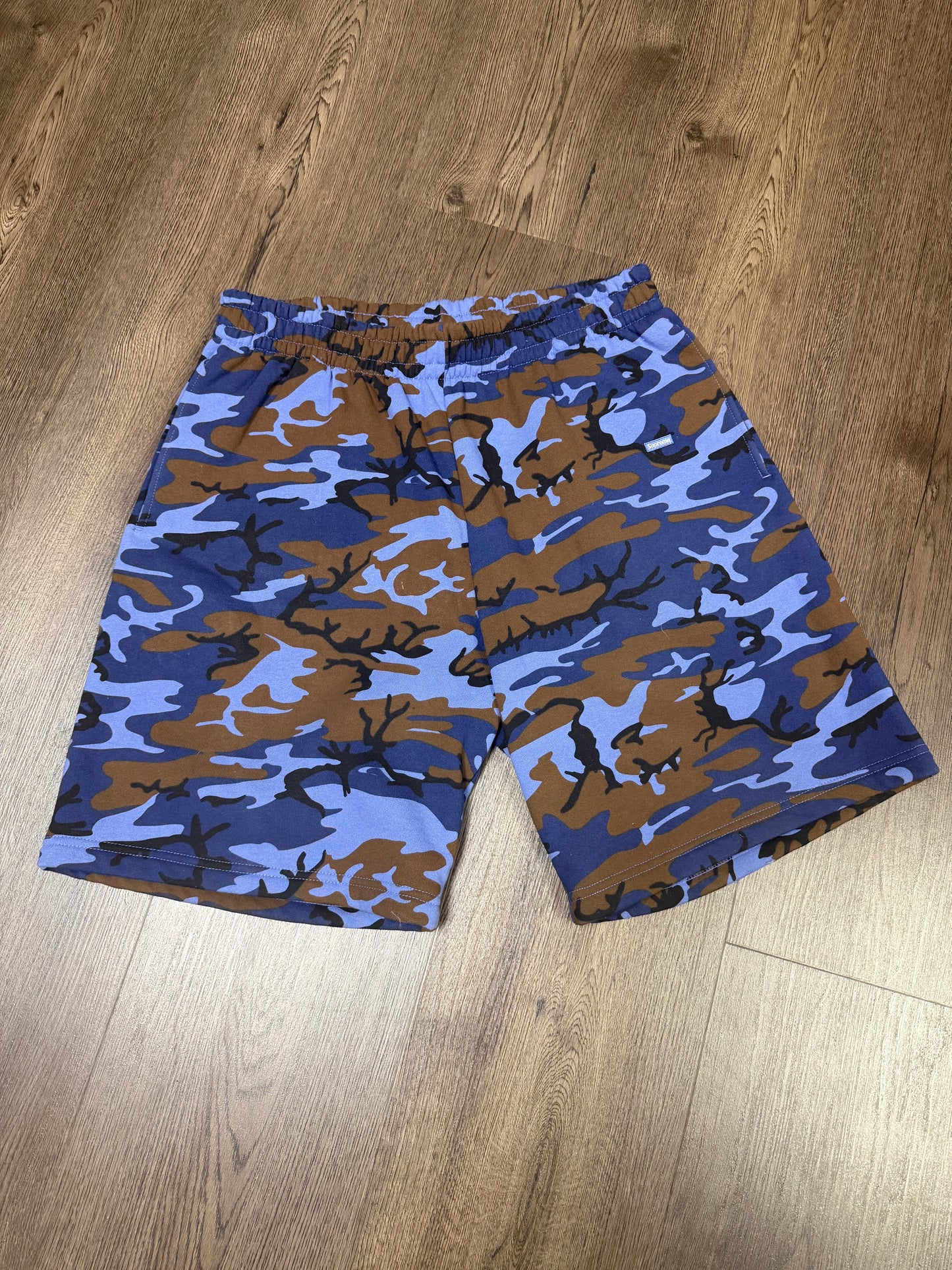 Supreme Blue/Brown Camo Shorts