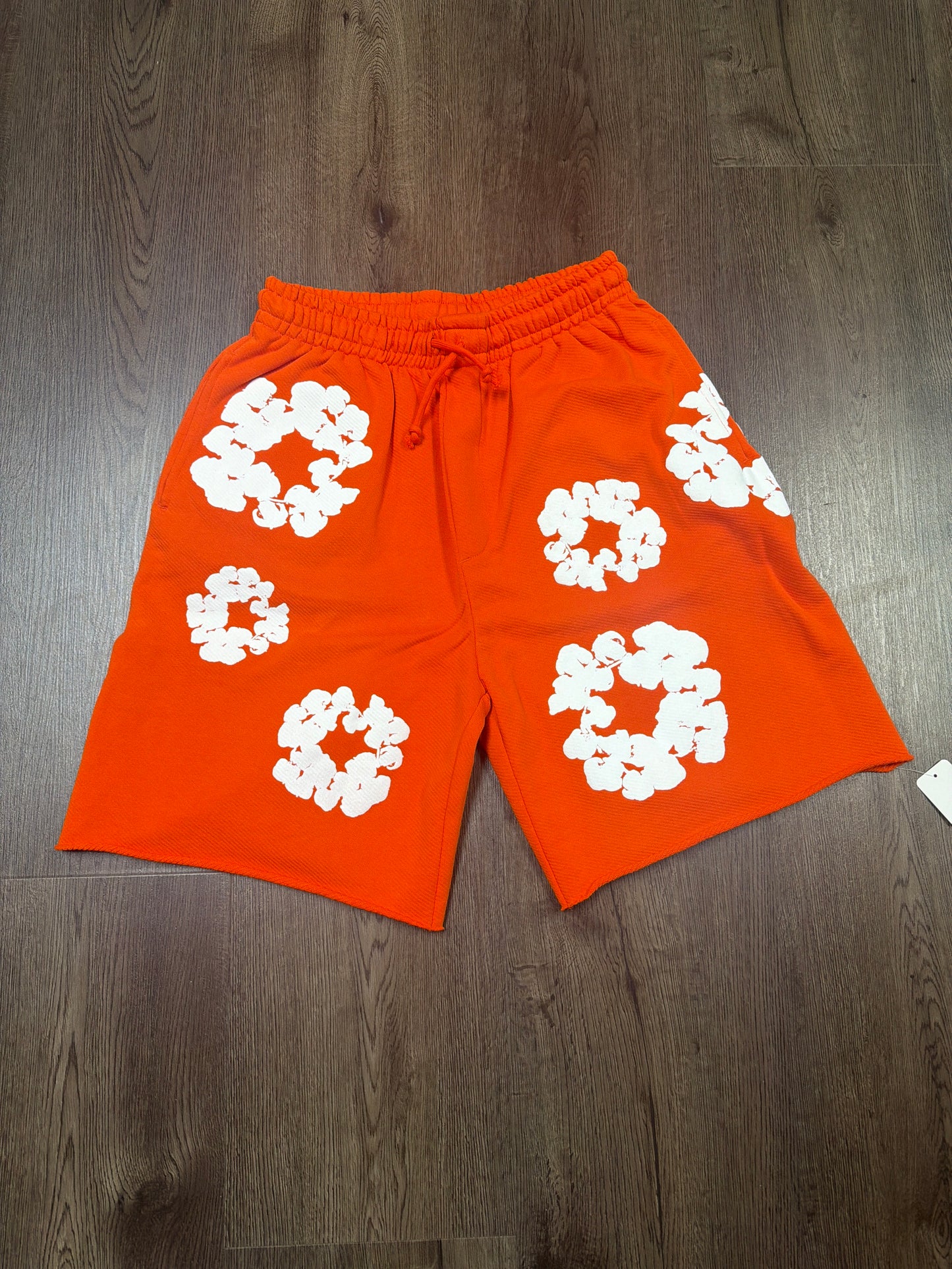 Denim Tear Orange Shorts