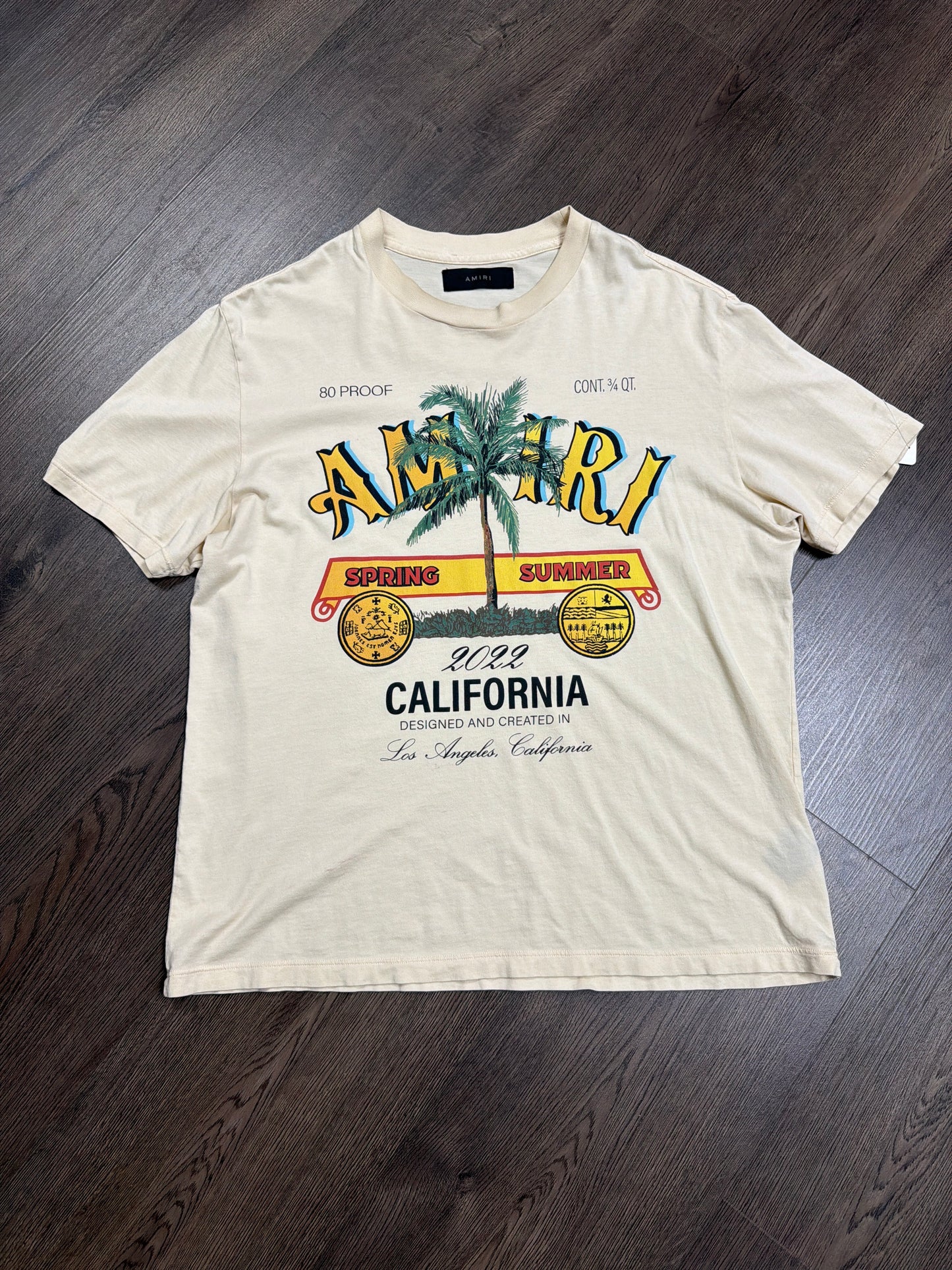 Amiri Rum Label Tee