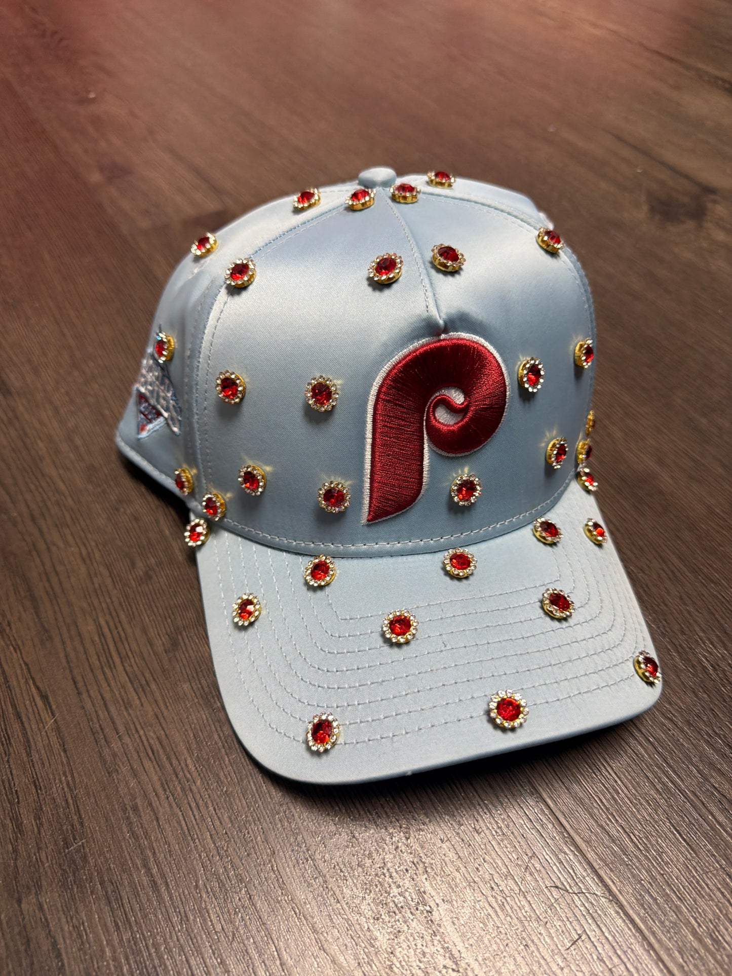 Audi Money Blue Red Studded Hat