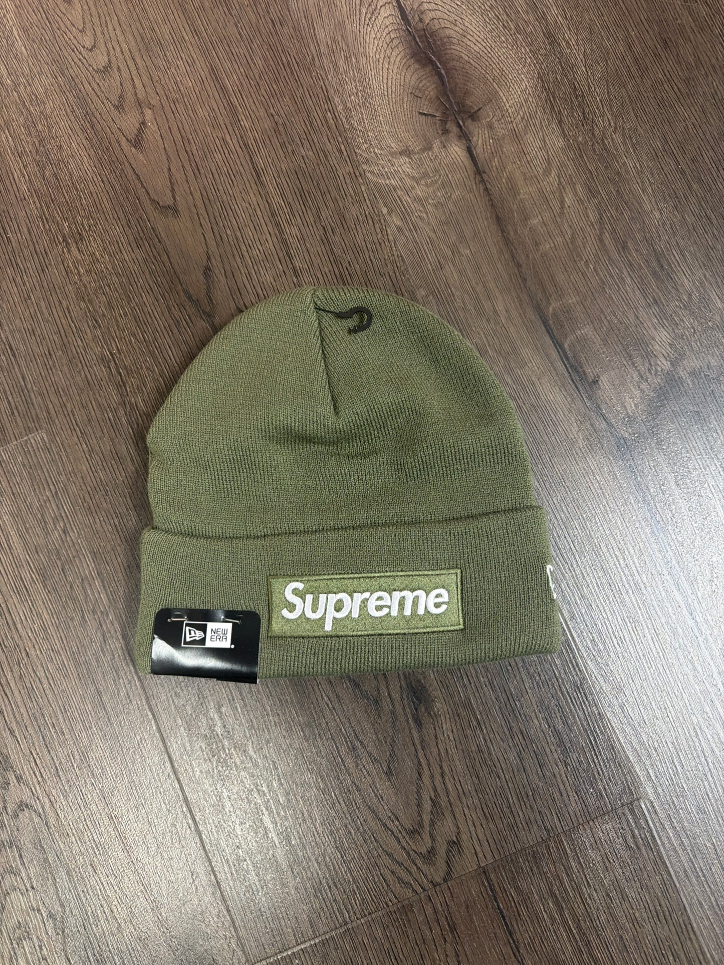 Supreme Olive Green Box Logo Beanie