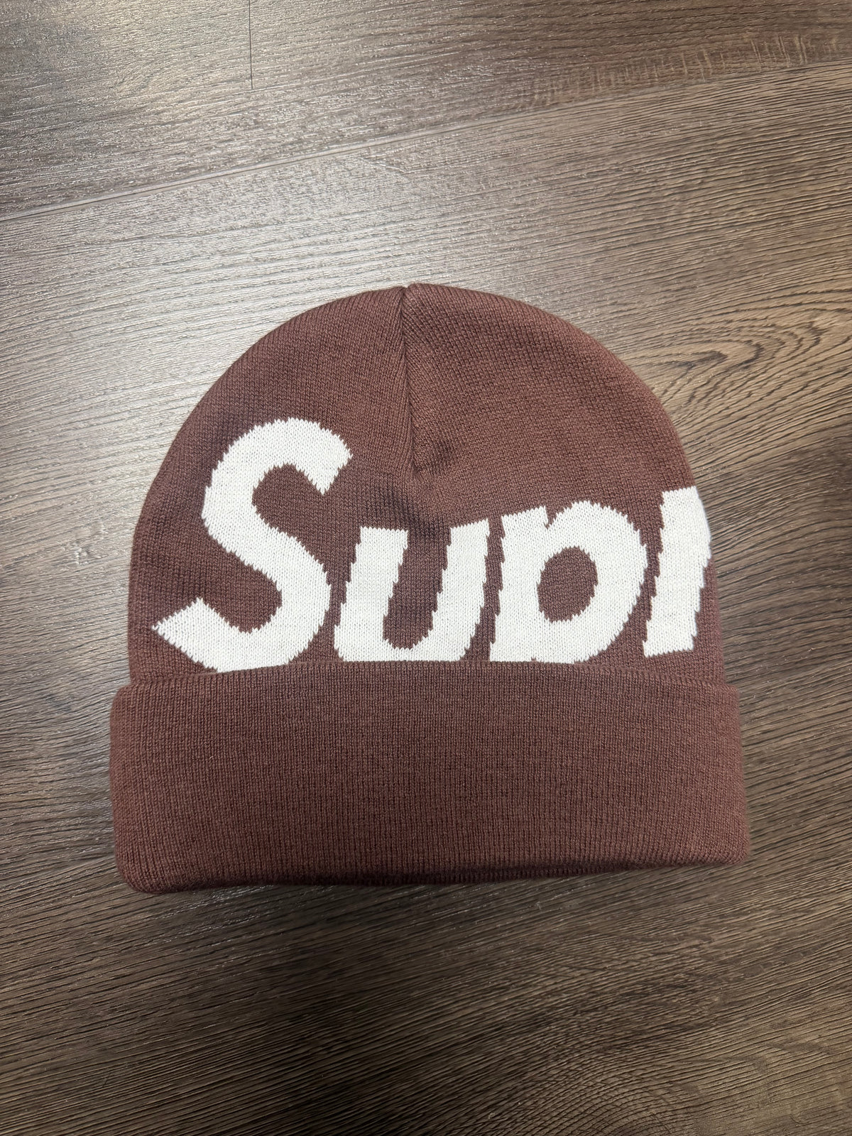 Supreme Brown BOGO Beanie