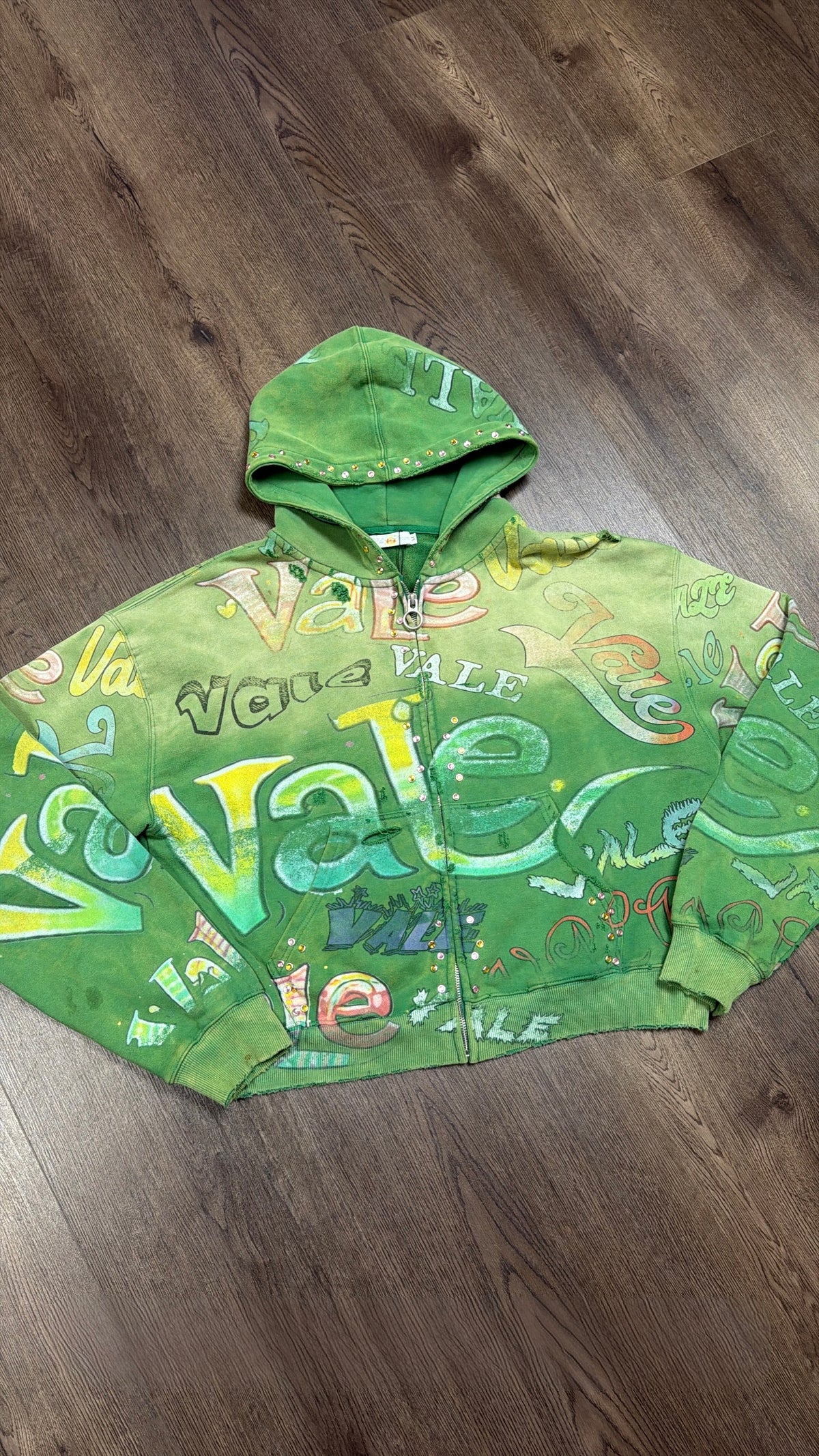 Vale Forever Spearmint Zip Up