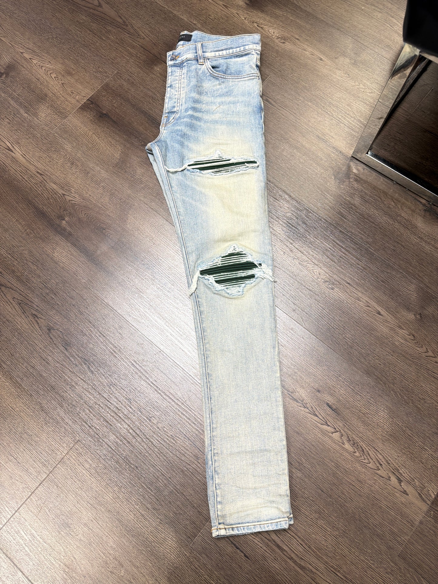 Amiri MX 1 Green Patch
