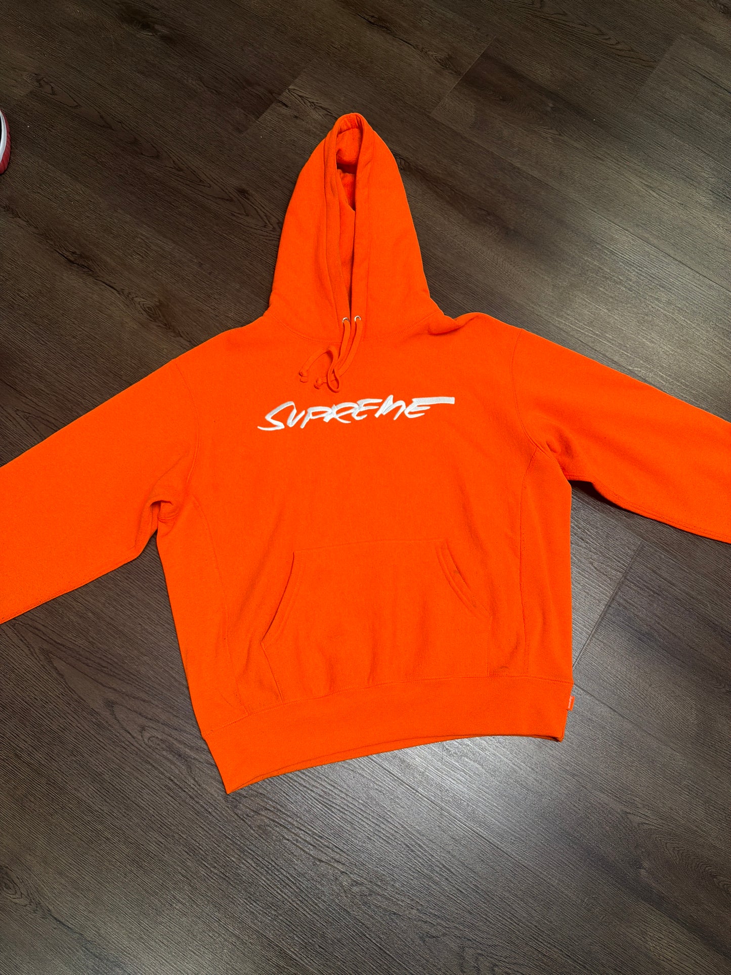 Supreme Orange Futura Hoodie