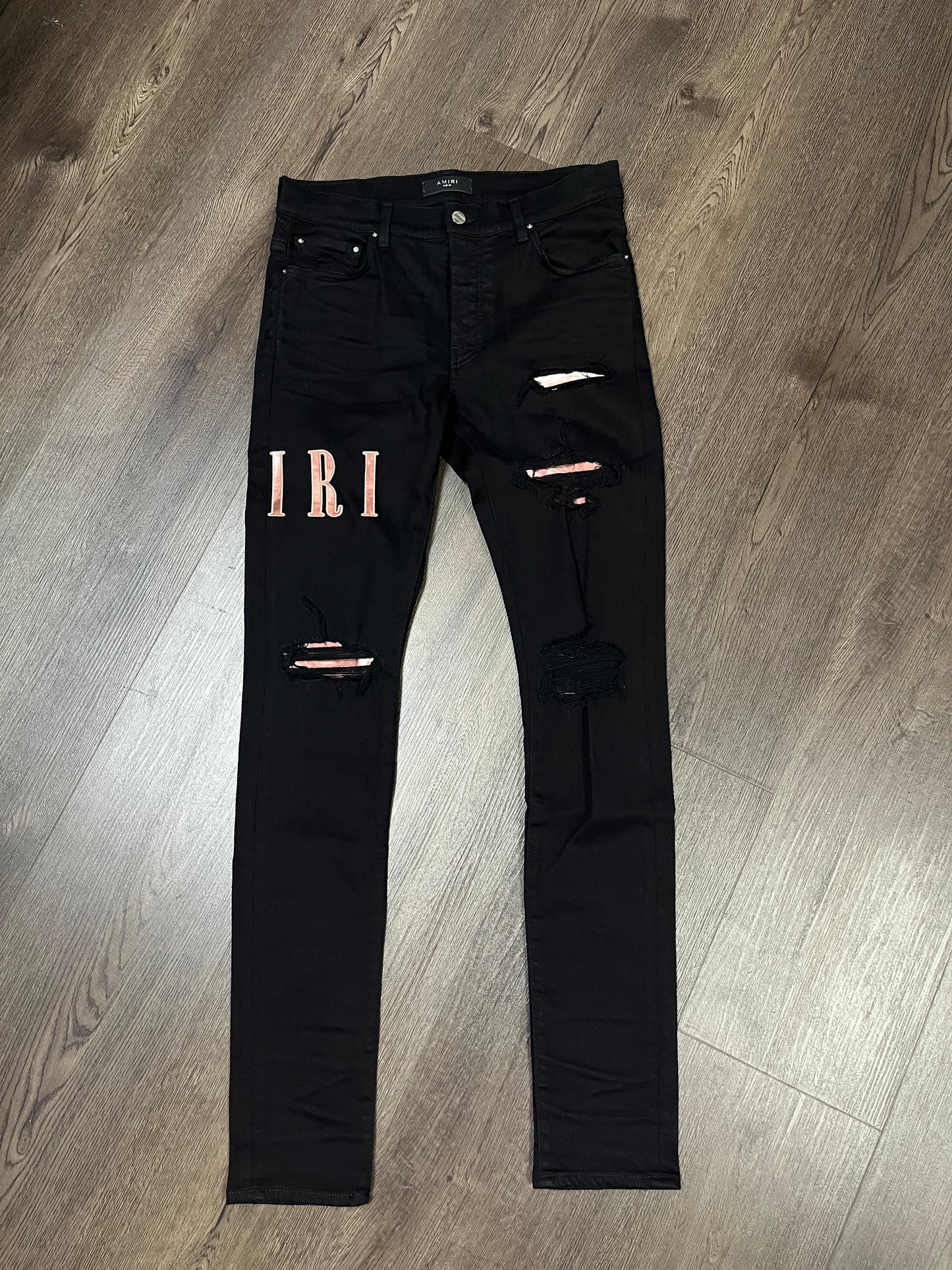 Amiri MX 1 Red Marble Patch