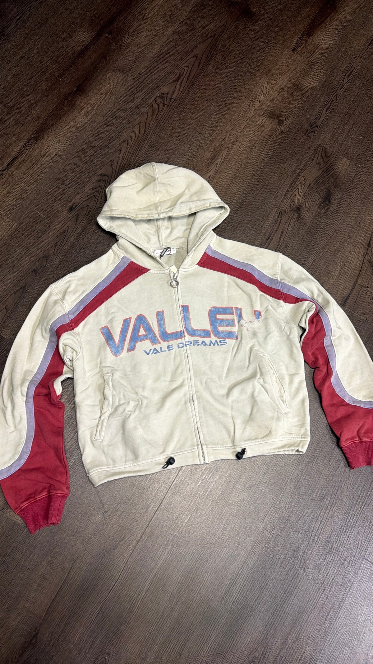 Vale Forever Off White Rocket Zip Up
