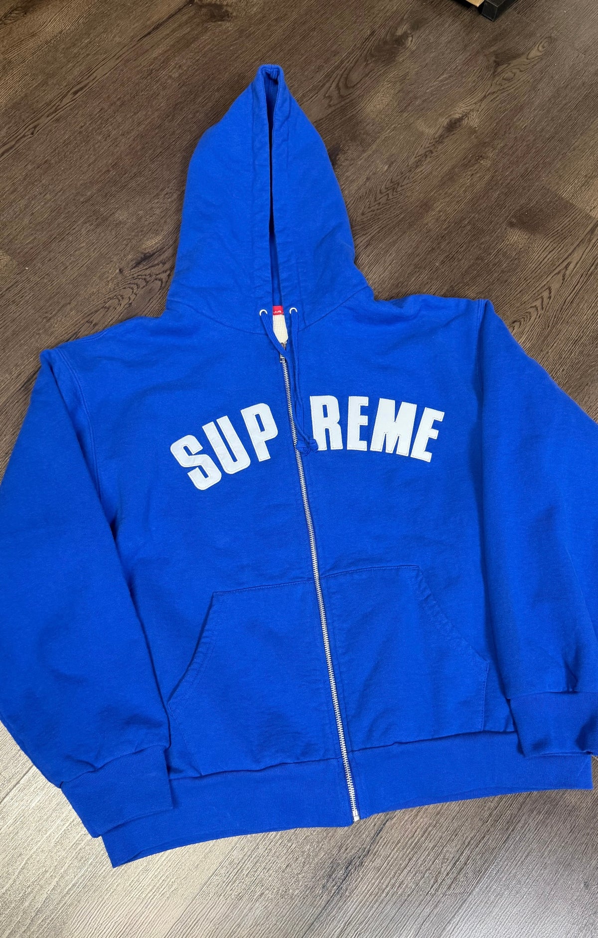 Supreme Arc Thermal Blue Zip Up