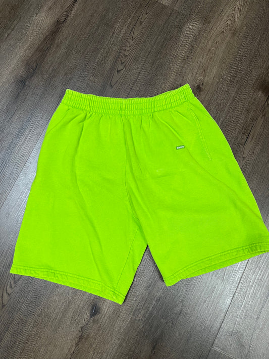 Supreme Bright Green Mini BOGO Shorts