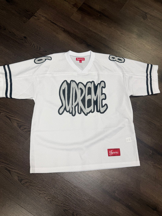 Supreme White Grey Jersey