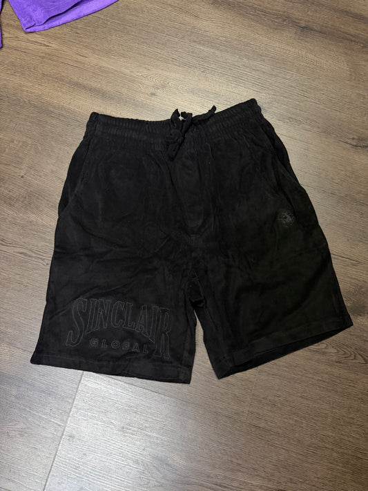 Sinclair Black Terry Shorts