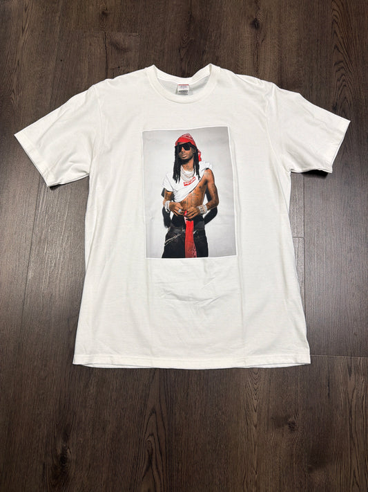 Supreme White Playboy Carti Tee