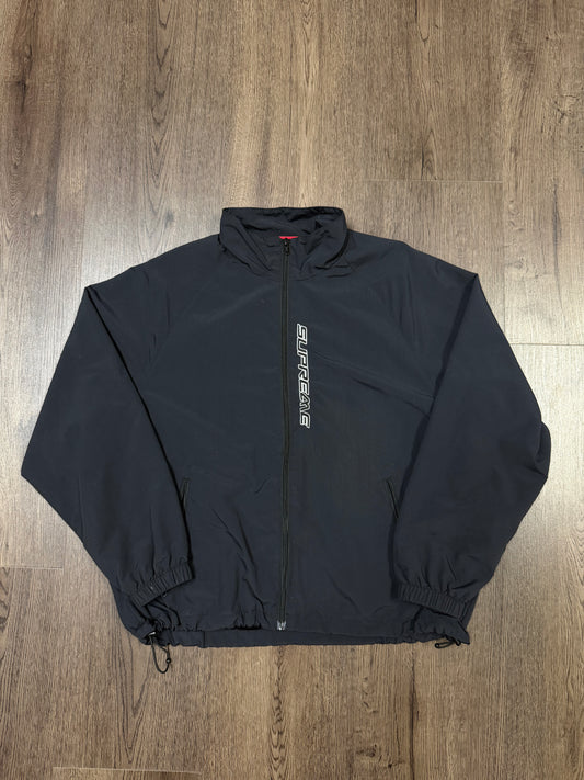 Supreme Black Track Zip Up