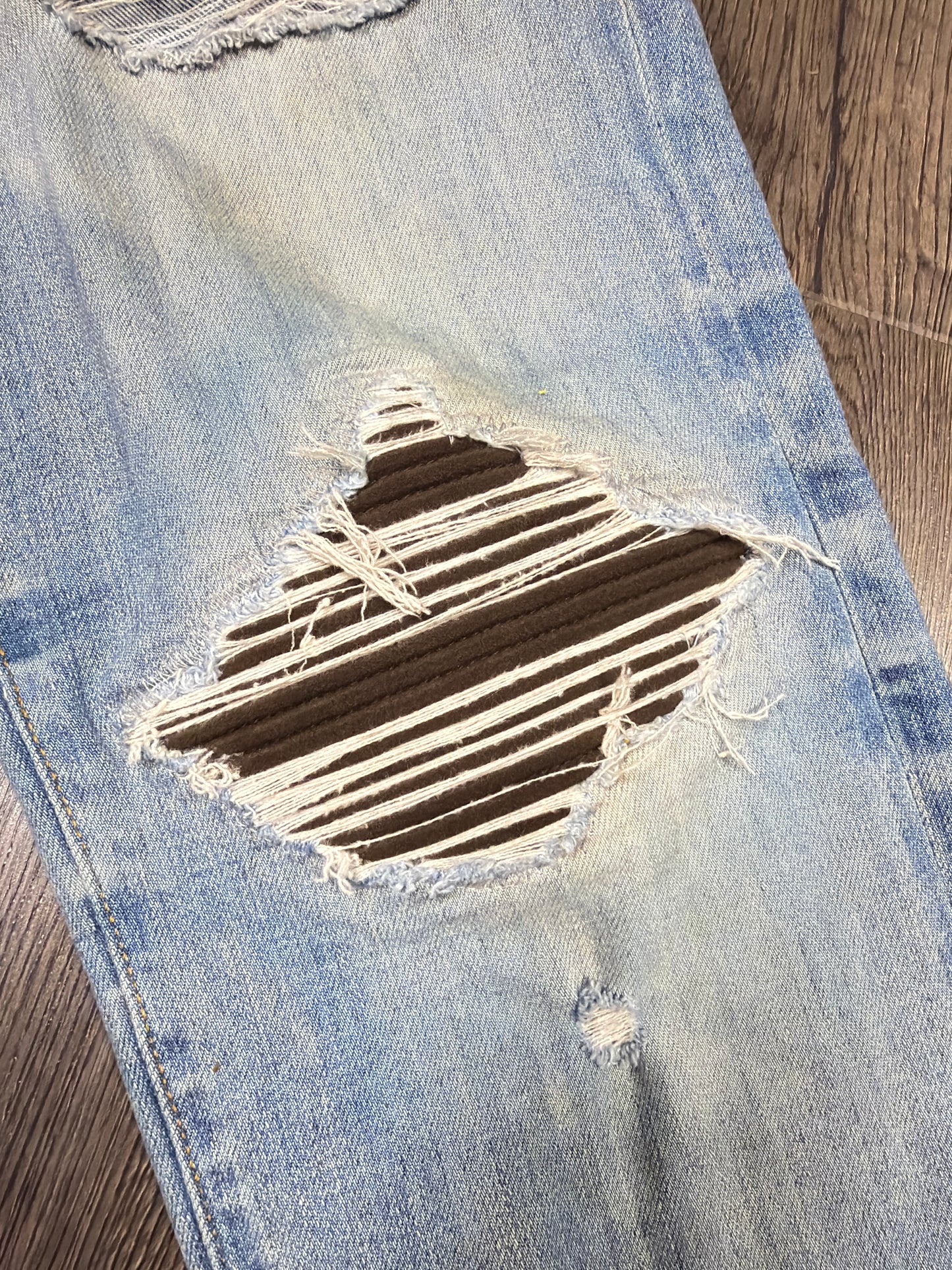 Amiri MX 1 Brown Patch