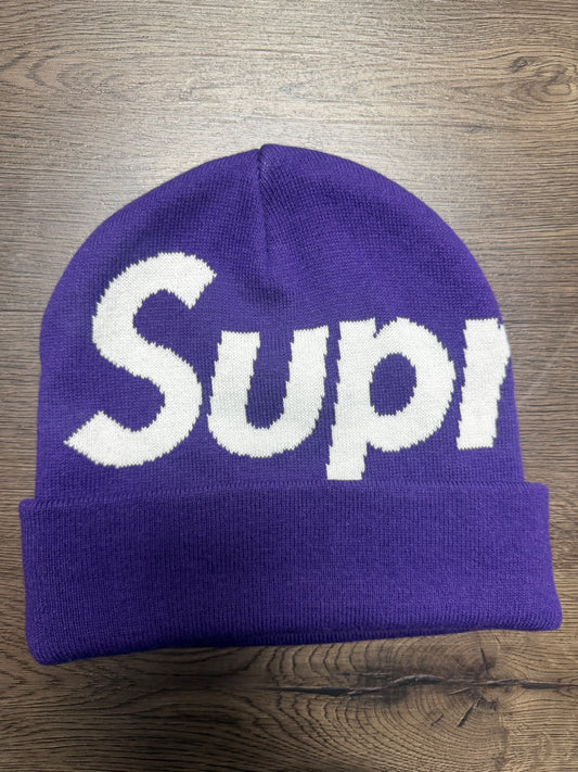 Supreme Purple BOGO Beanie