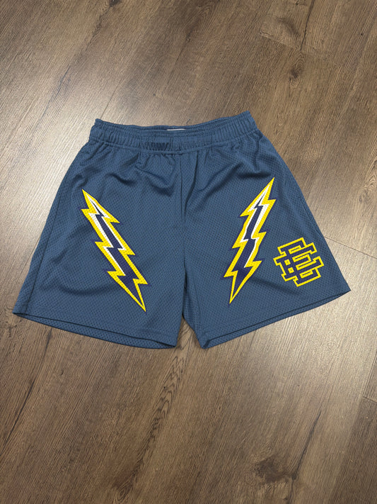 EE Blue Yellow Thunderstorm Shorts