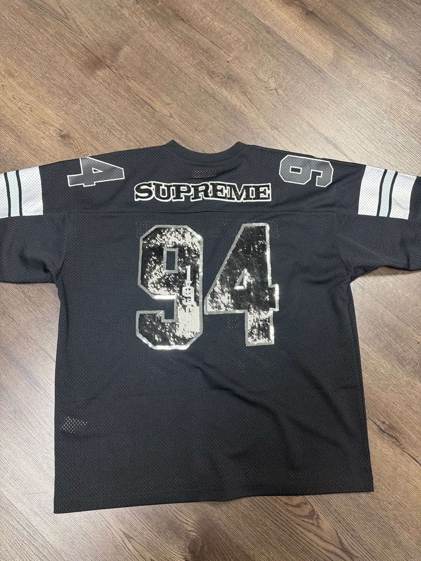 Supreme Sequin Football Jersey