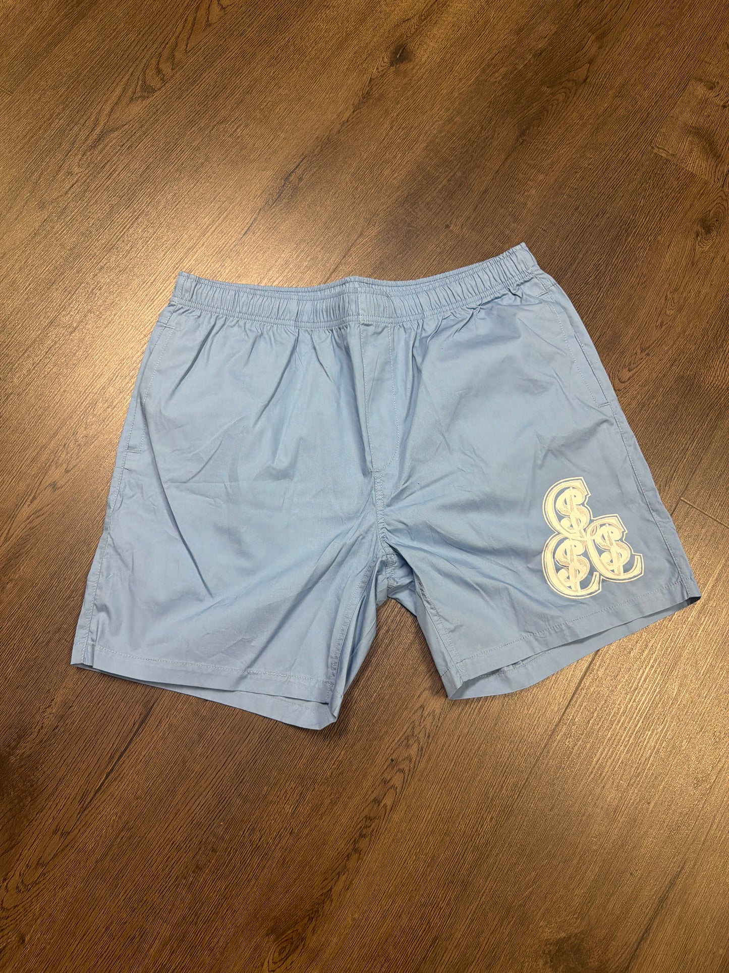 Chris Smokes Blue Shorts