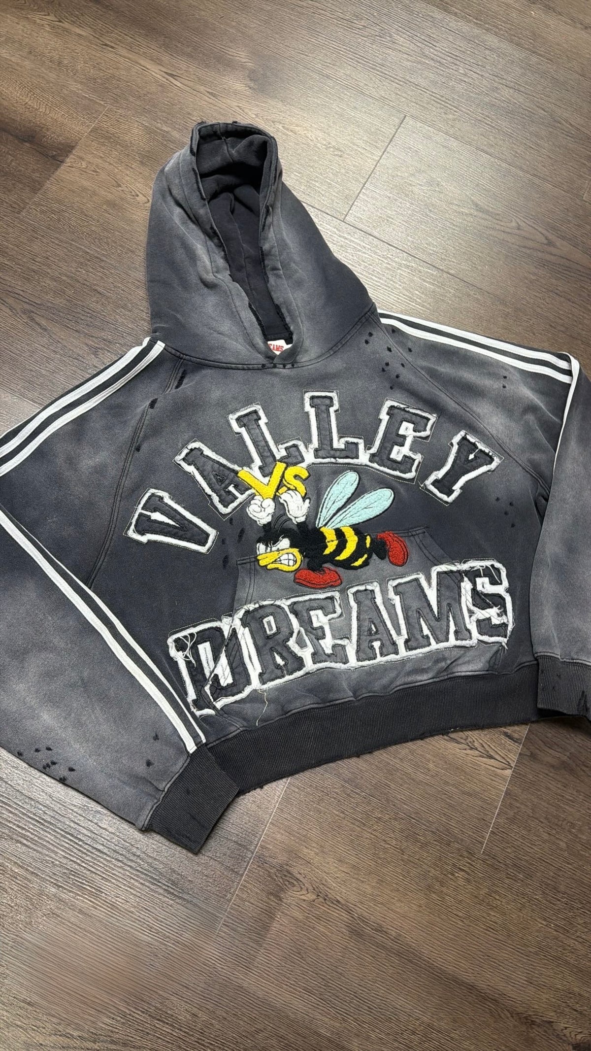 Valley Dreams Bee Pullover Hoodie