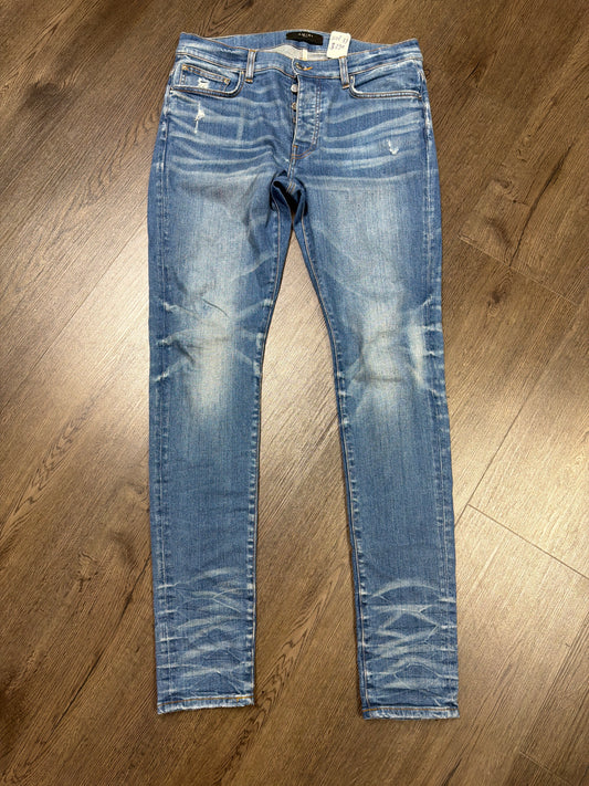 Amiri MX 1 Blue Plain Jane
