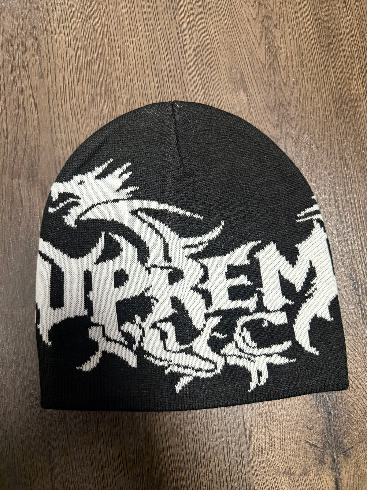 Supreme Black Dragon Beanie