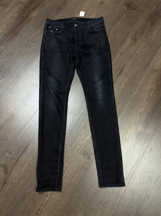 Amiri MX 1 Black Plain Jane