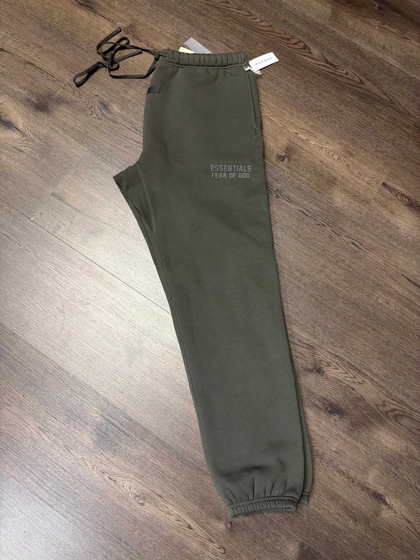Fear of God Essentials Olive Green Jogger