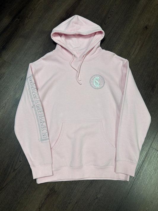 Chris Smokes $ Target Pink Zip Up