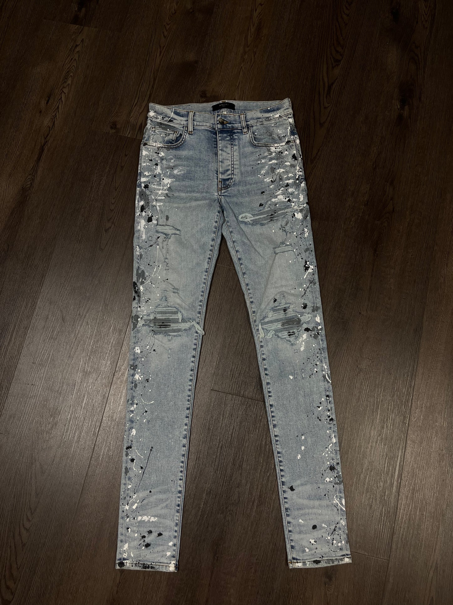 Amiri MX 1 Paint Splatter Patch