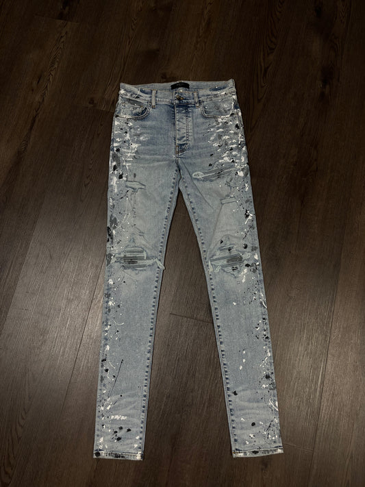 Amiri MX 1 Paint Splatter Patch