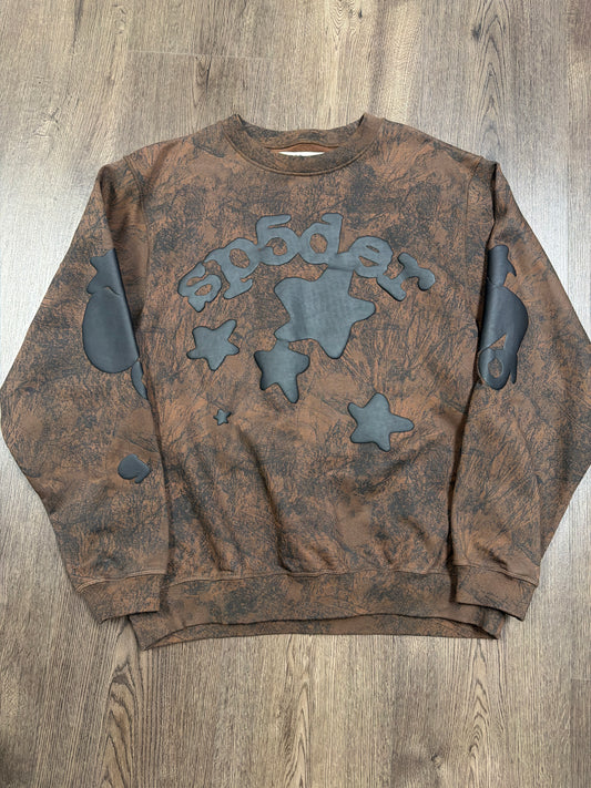 Sp5der x ComplexCon Tree Crewneck Camo