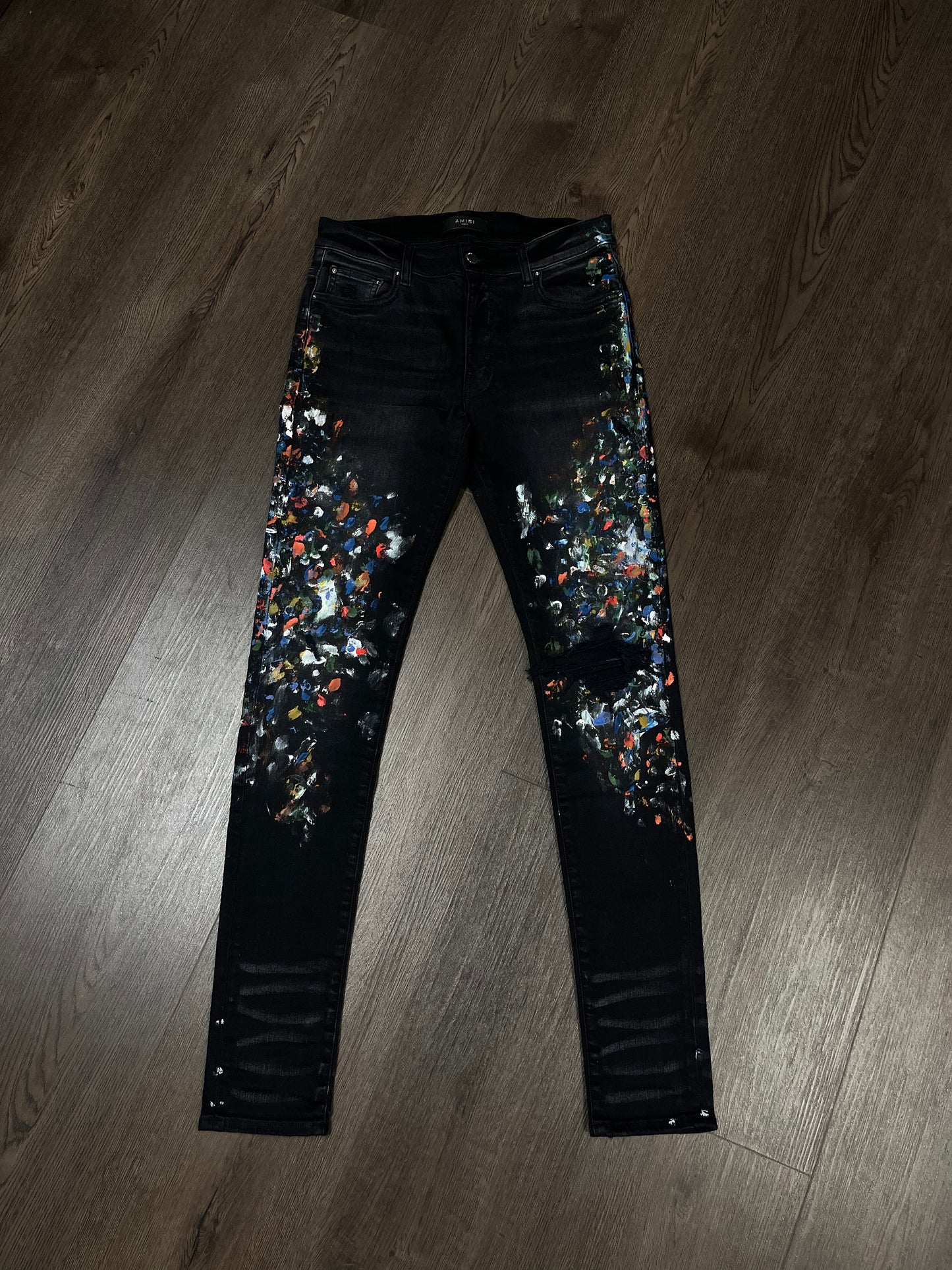 Amiri MX 1 Paint Drip Splatter