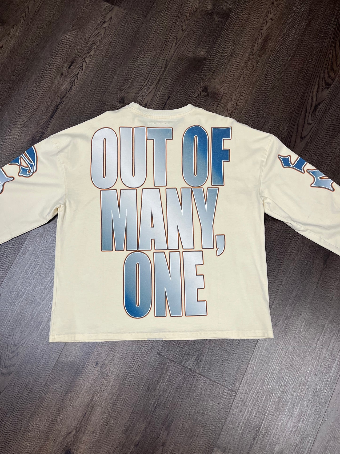 Godspeed Presidential Longsleeve Cream Blue
