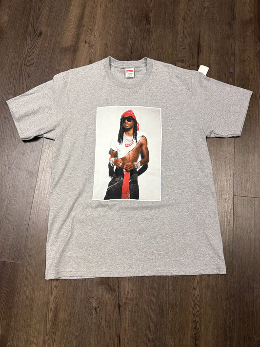 Supreme Grey Playboy Carti Tee