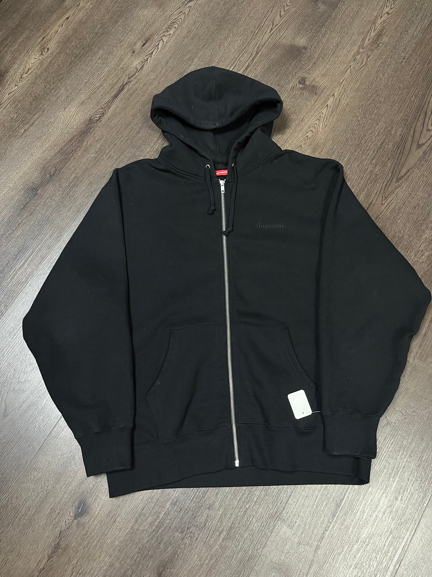Supreme Lakshmi Black Zip Up